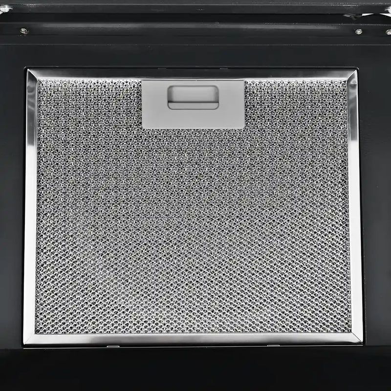 Wall Mounted Range Hood Stainless Steel 756 m��/h 60 cm Black