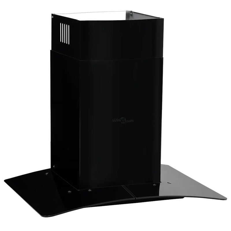 Wall Mounted Range Hood Stainless Steel 756 m��/h 60 cm Black