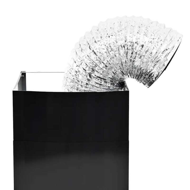 Wall Mounted Range Hood Stainless Steel 756 m��/h 60 cm Black