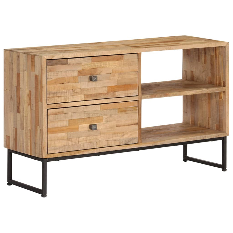 vidaXL TV Cabinet Reclaimed Teak Wood 90x30x55 cm
