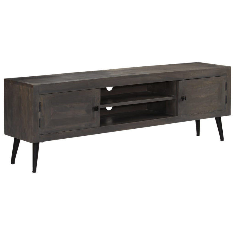 TV Cabinet Solid Mango Wood 140x30x45 cm