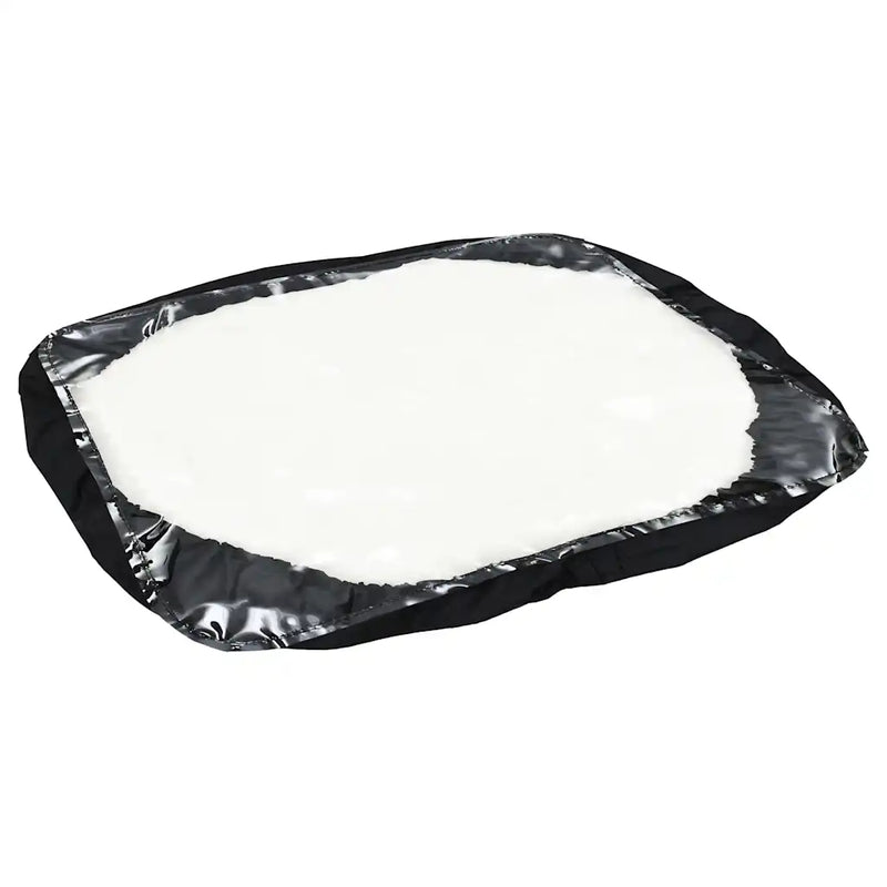 Walk Behind Salt Spreader PVC and Steel 106x73x76 cm 45 L