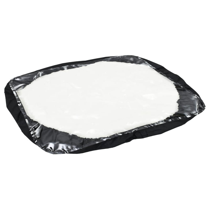 Tow Behind Salt Spreader PVC and Steel 125x74x79 cm 45 L