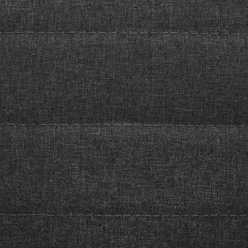 vidaXL Dining Chairs 4 pcs Dark Grey Fabric