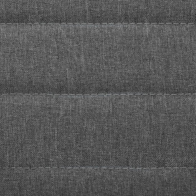 vidaXL Dining Chairs 2 pcs Light Grey Fabric