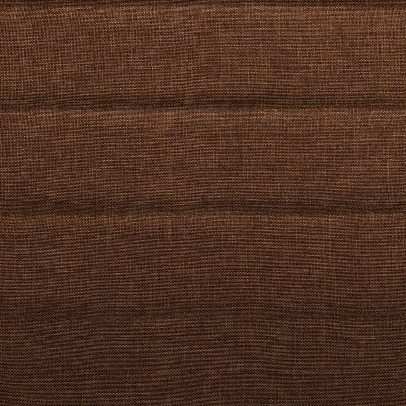 vidaXL Dining Chairs 4 pcs Brown Fabric