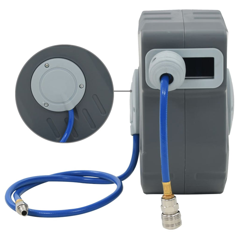 vidaXL Automatic Air Hose Reel 3/8" 12 m