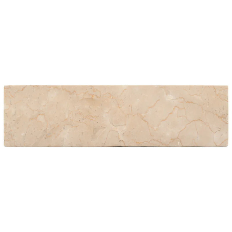 Sink 45x30x12 cm Marble High Gloss Cream