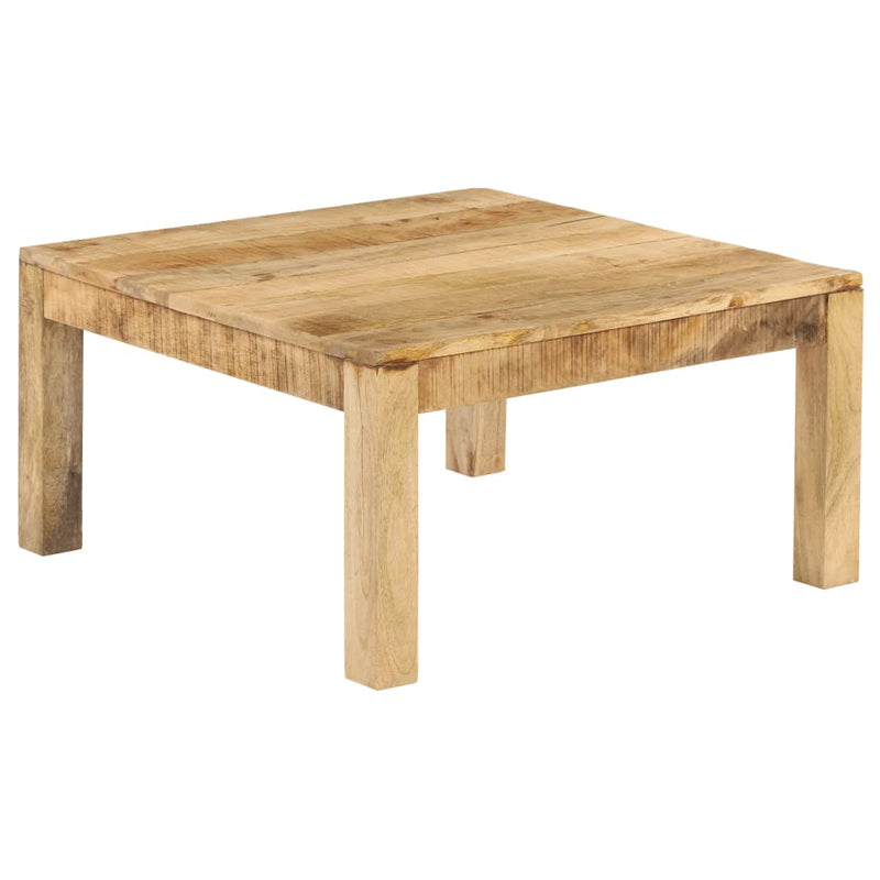 vidaXL Coffee Table 80x80x40 cm Solid Mango Wood