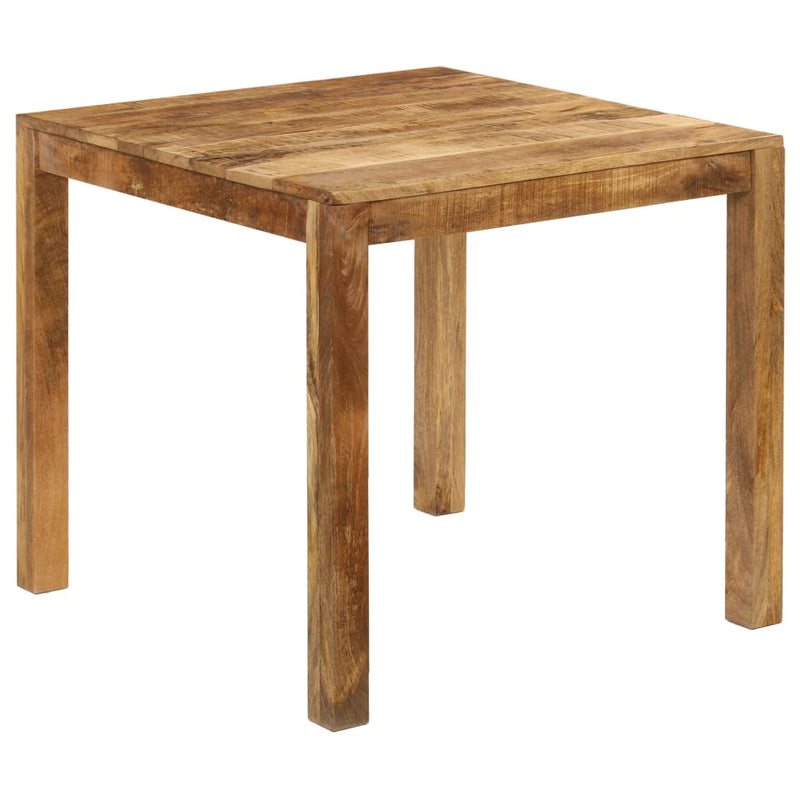 Dining Table Solid Mango Wood 82x80x76 cm
