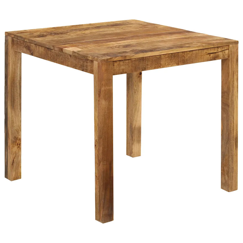 Dining Table Solid Mango Wood 82x80x76 cm