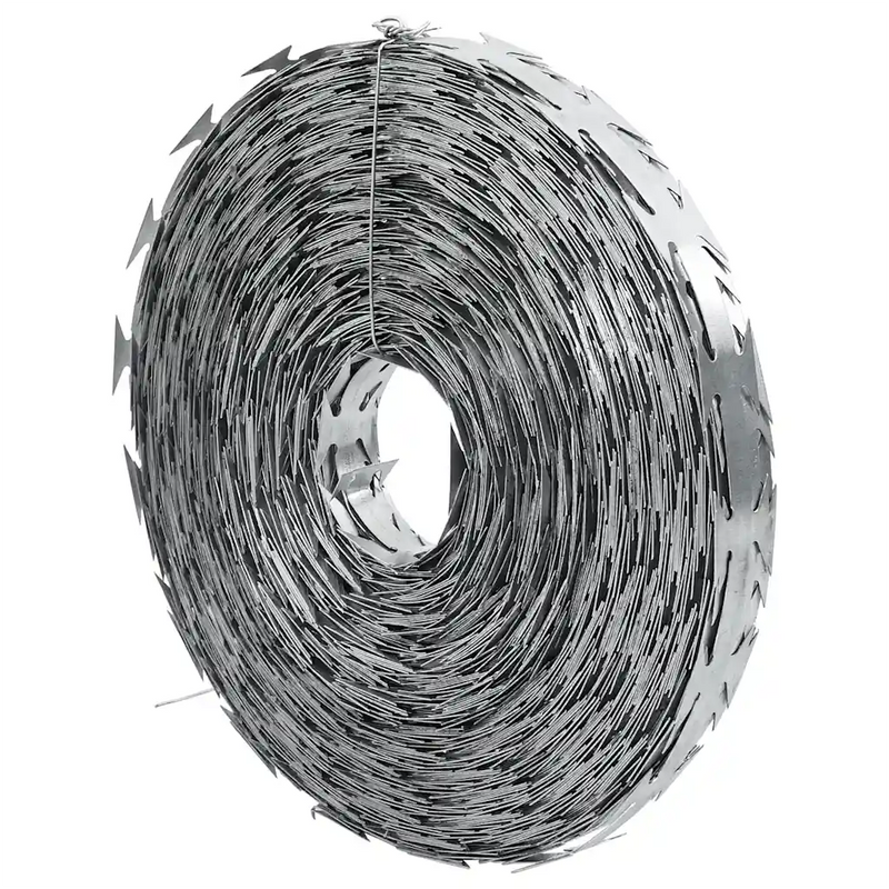 Razor Concertina Wire Galvanised Steel 500 m