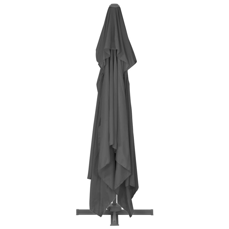 vidaXL Cantilever Garden Parasol with Aluminium Pole 400x300 cm Anthracite
