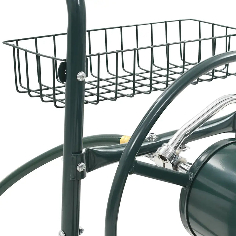 Garden Hose Trolley with 1/2" Hose Connector 75 m Steel