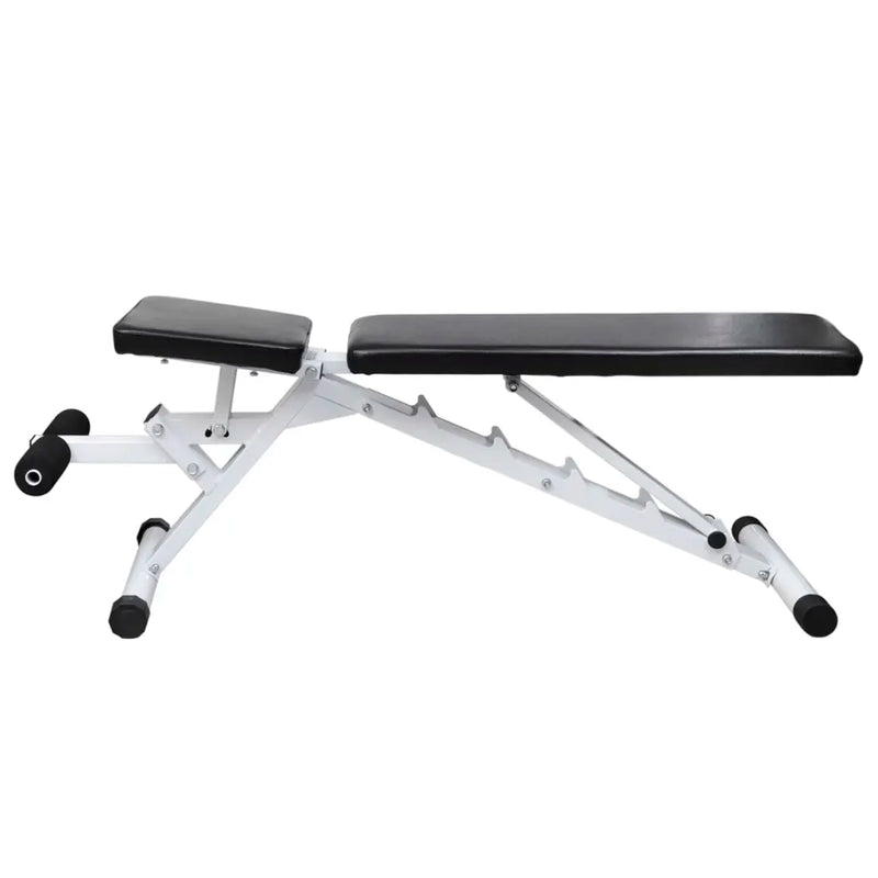Workout Bench with Barbell and Dumbbell Set 60.5 kg