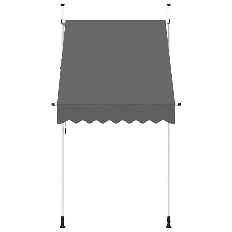 Manual Retractable Awning 150 cm Anthracite