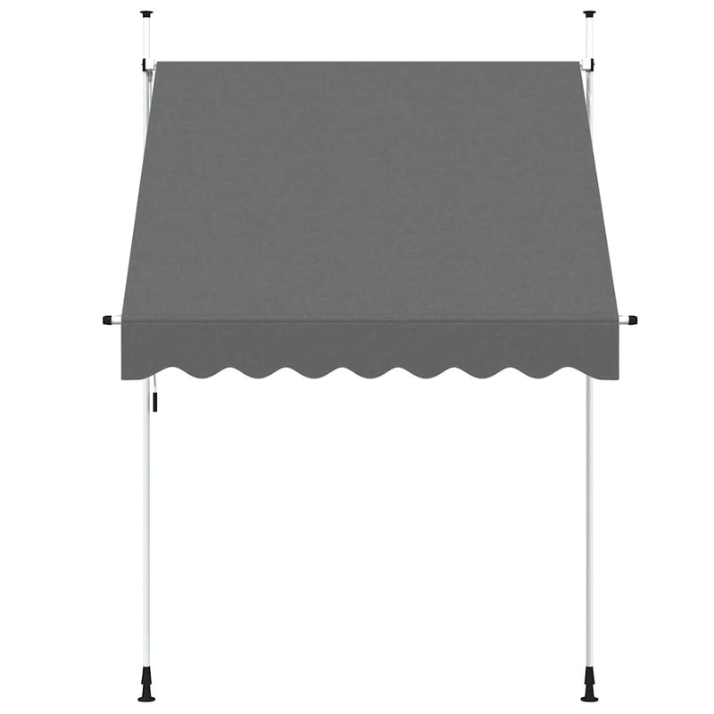 Manual Retractable Awning 200 cm Anthracite