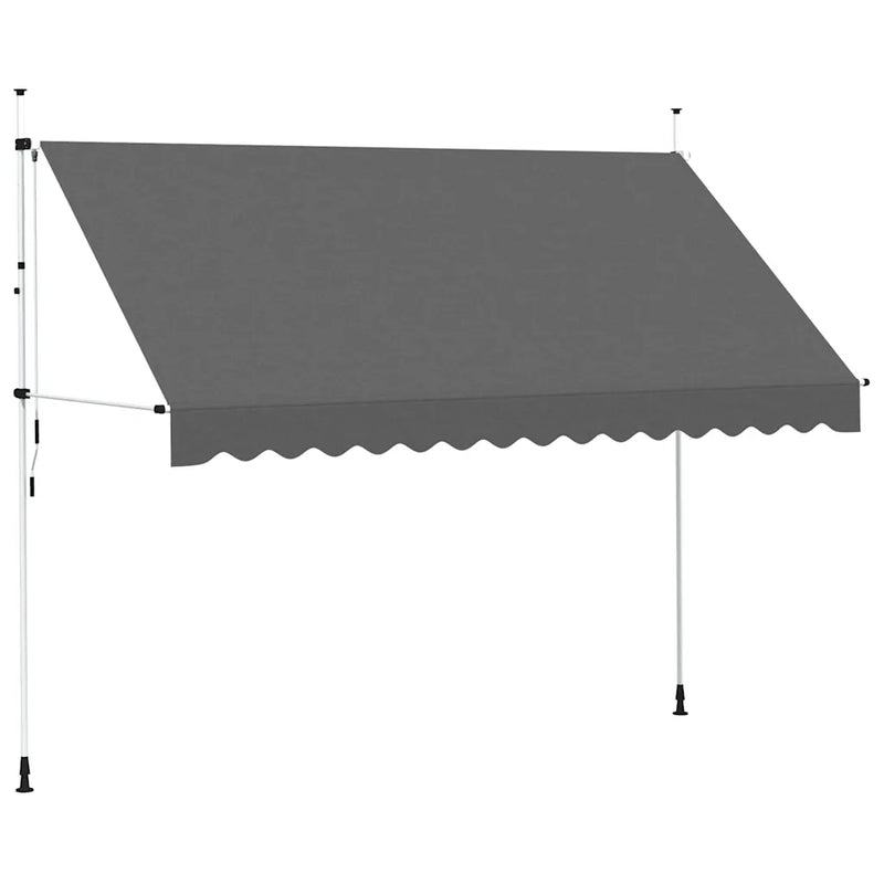 Manual Retractable Awning 350 cm Anthracite
