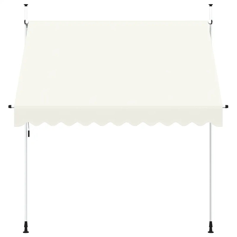 Manual Retractable Awning 250 cm Cream