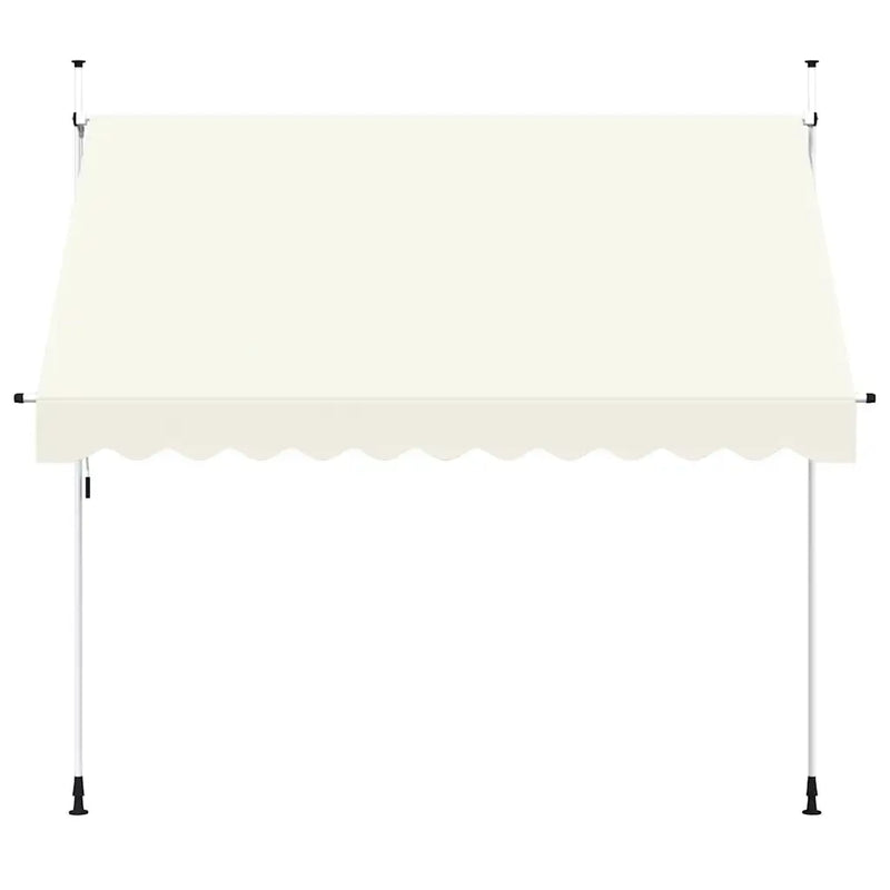Manual Retractable Awning 300 cm Cream