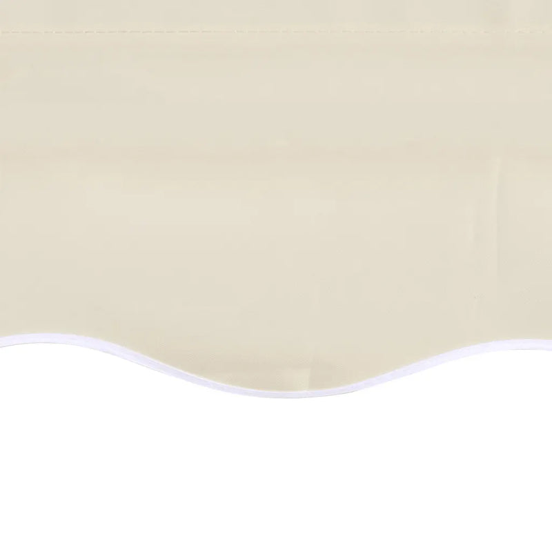 Awning Top Sunshade Canvas Cream 4.5x3 m
