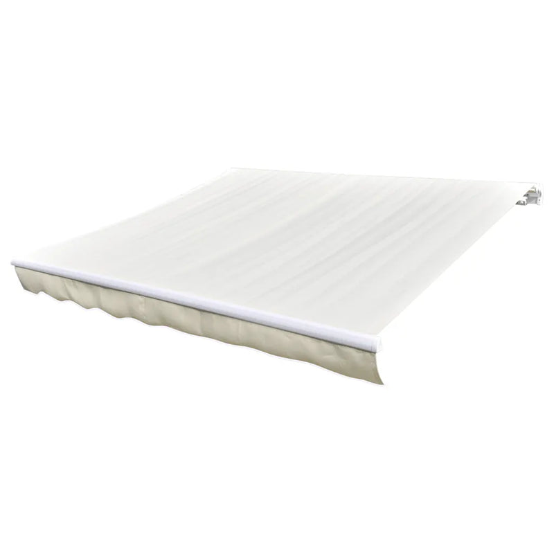 Awning Top Sunshade Canvas Cream 5x3 m