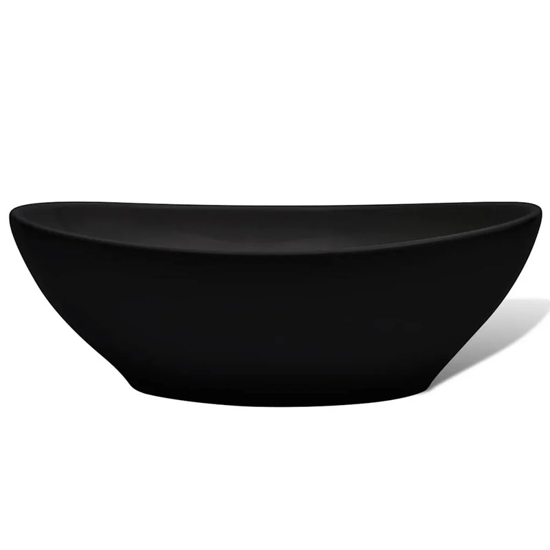 Ceramic Basin 40x33 cm Black