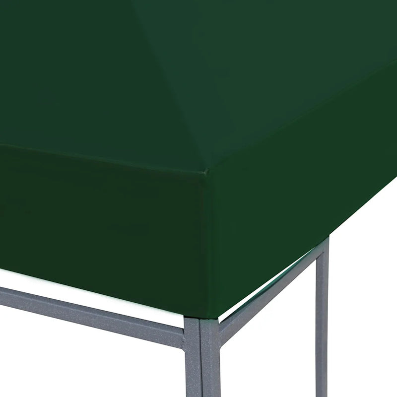 Gazebo Top Cover 310 g/m�� 4x3 m Green