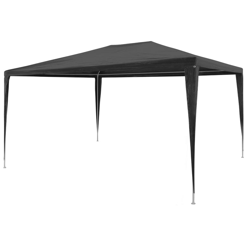 vidaXL Party Tent 3x4 m PE Anthracite