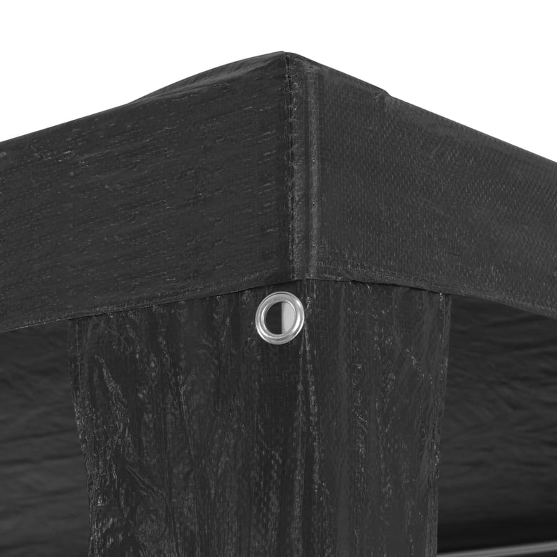 vidaXL Party Tent 3x12 m PE Anthracite