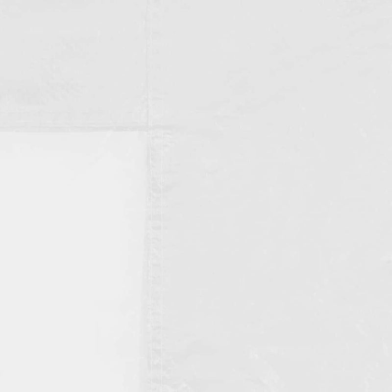 Party Tent Sidewall 2 pcs with Window PE White