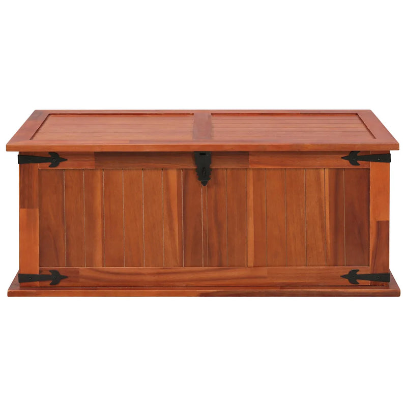 Storage Chest 90x45x40 cm Solid Acacia Wood