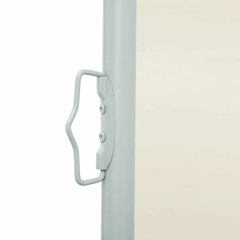 vidaXL Retractable Side Awning 140 x 300 cm Cream