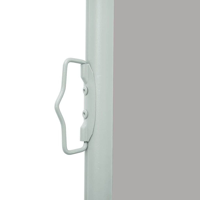 vidaXL Retractable Side Awning 160 x 500 cm Grey