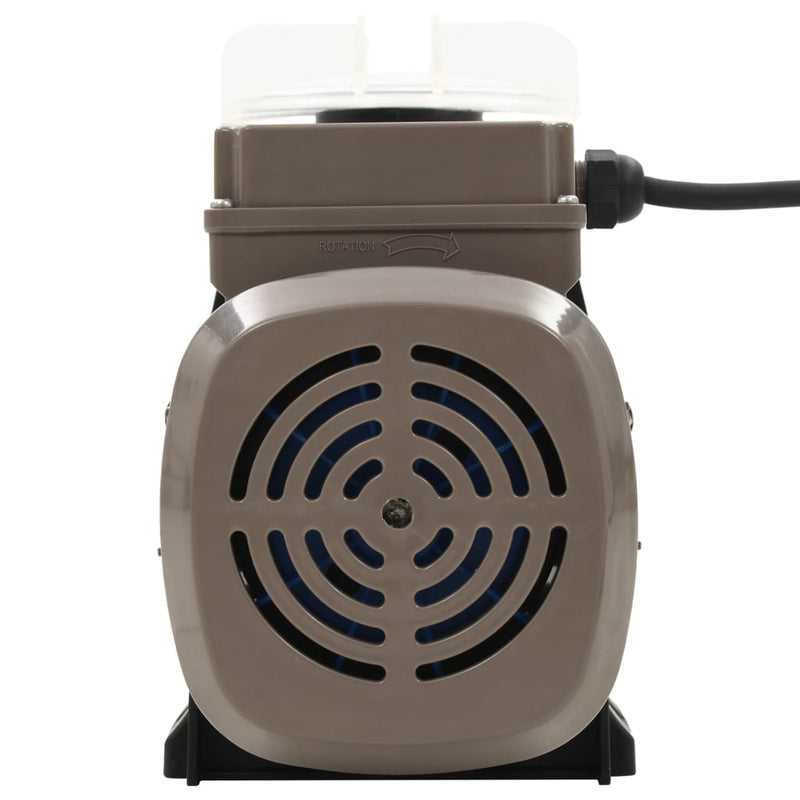 vidaXL Pool Pump with Timer Black 0.25 HP 8000 L/h