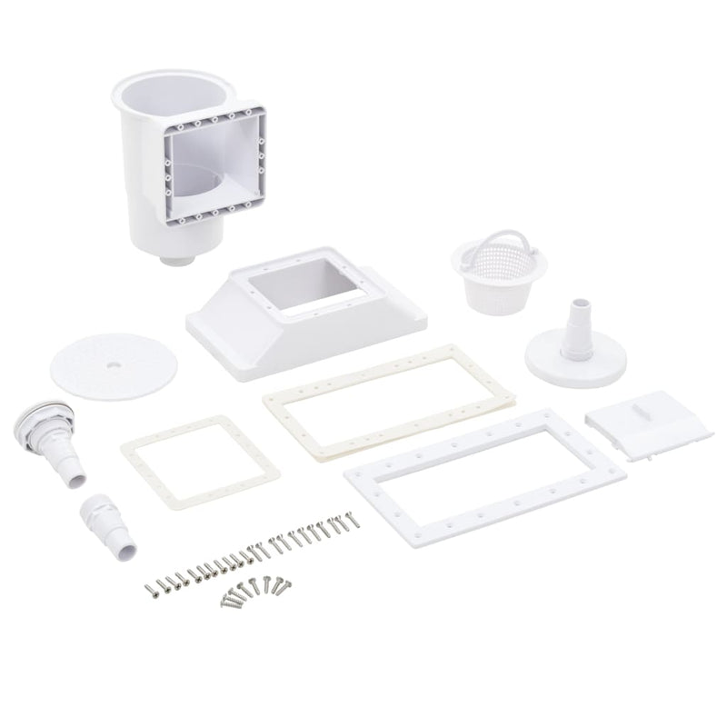 vidaXL 11 Piece Wide-mouth Pool Skimmer 34.3x25x30.5 cm