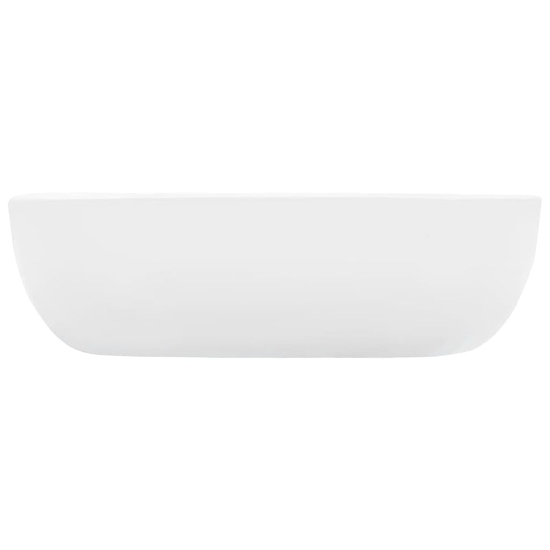 vidaXL Wash Basin 45,5x32x13 cm Ceramic White