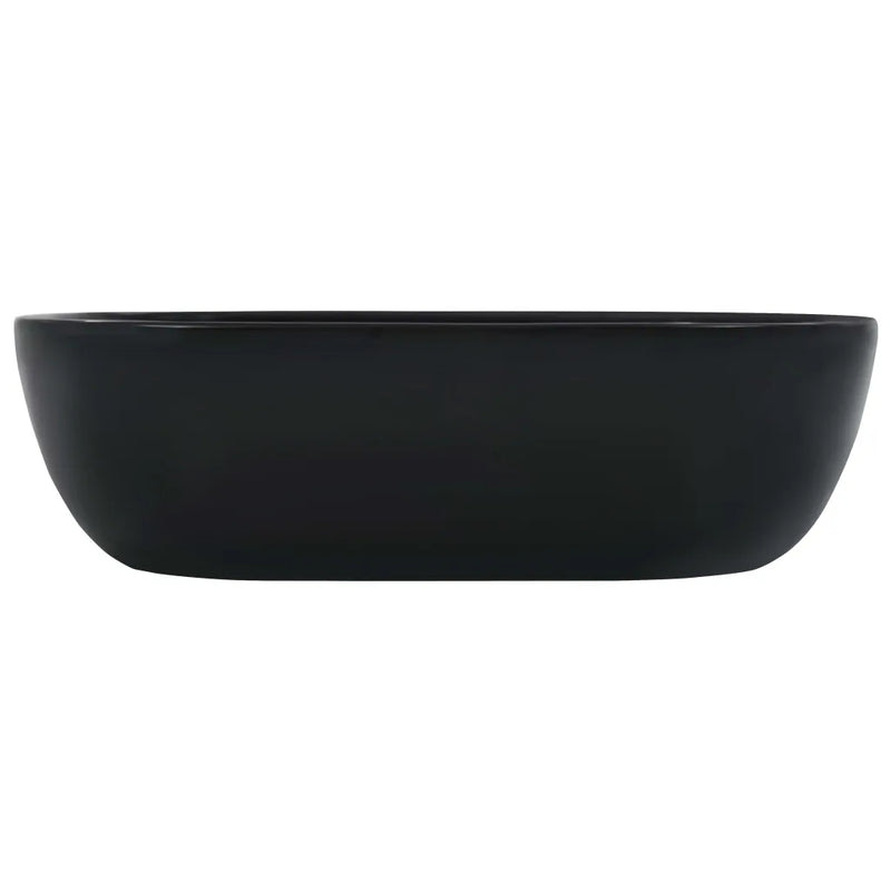 Wash Basin 45,5x32x13 cm Ceramic Black