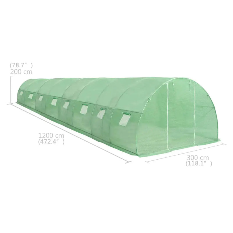 Greenhouse 36 m�� 1200x300x200 cm