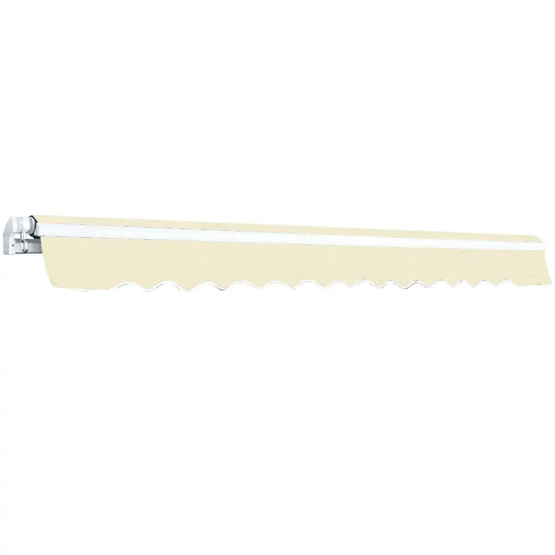 Folding Awning Manual Operated 400 cm Cream