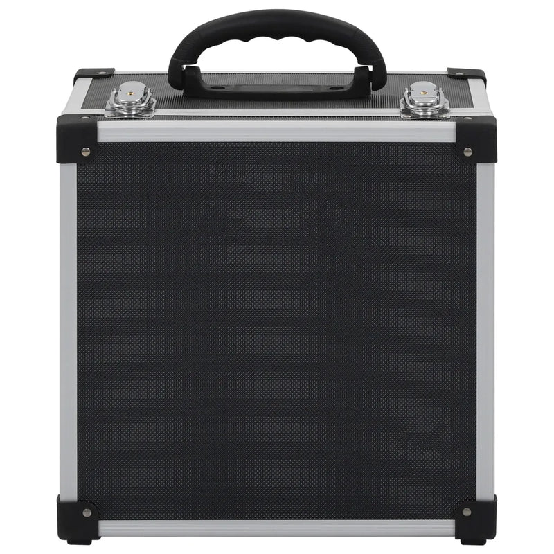 CD Case for 40 CDs Aluminium ABS Black