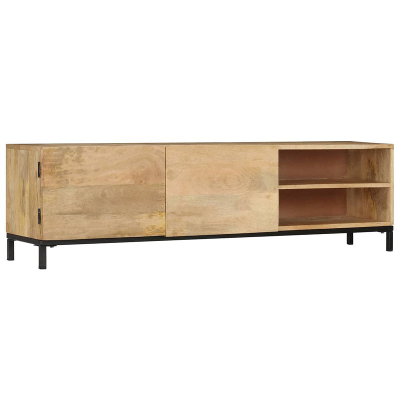 vidaXL TV Cabinet 145x30x41 cm Solid Mango Wood