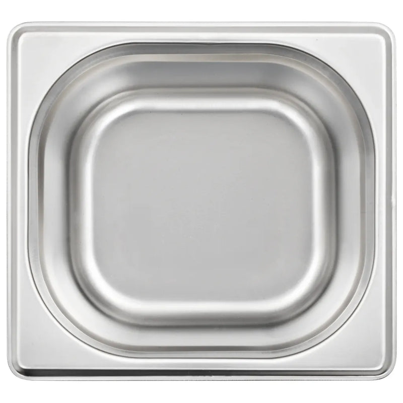 Gastronorm Containers 12 pcs GN 1/6 100 mm Stainless Steel