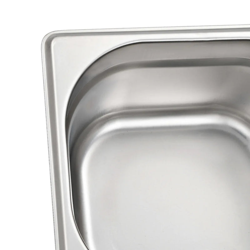 Gastronorm Containers 12 pcs GN 1/6 100 mm Stainless Steel