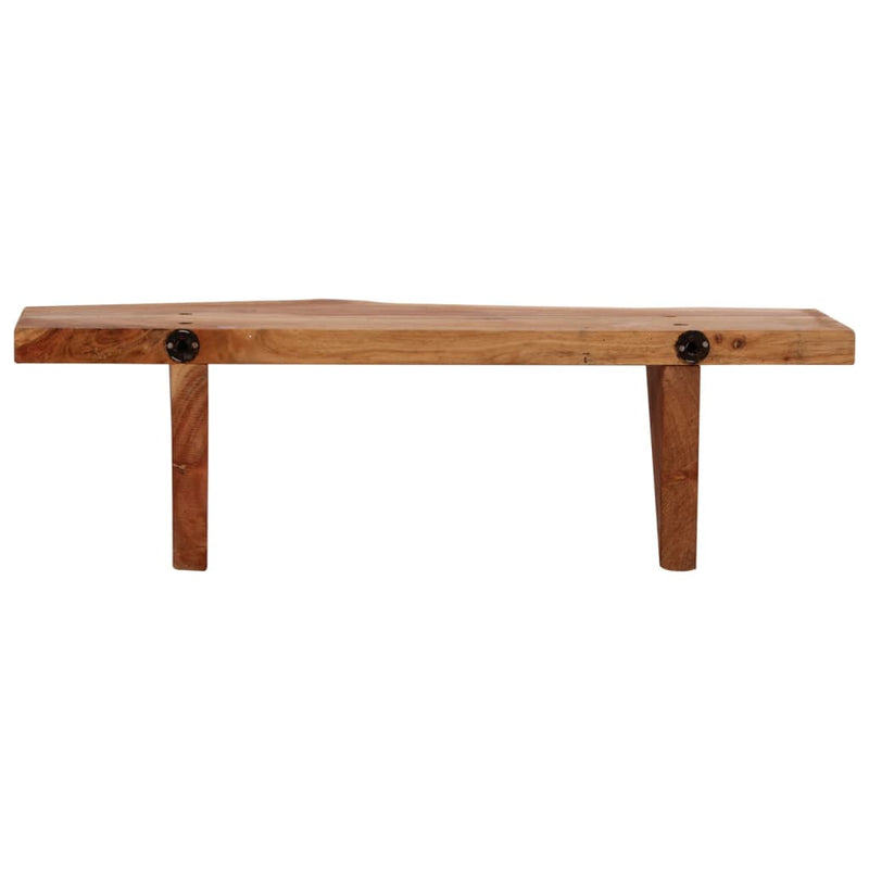 vidaXL Wall Shelves 2 pcs 60x20x18 cm Solid Acacia Wood