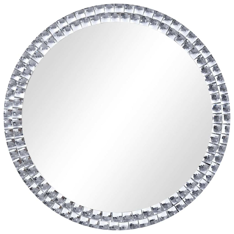 vidaXL Wall Mirror 40 cm Tempered Glass