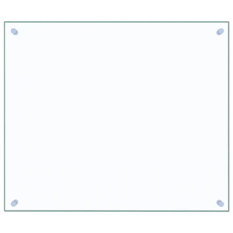 Kitchen Backsplash Transparent 70x60 cm Tempered Glass