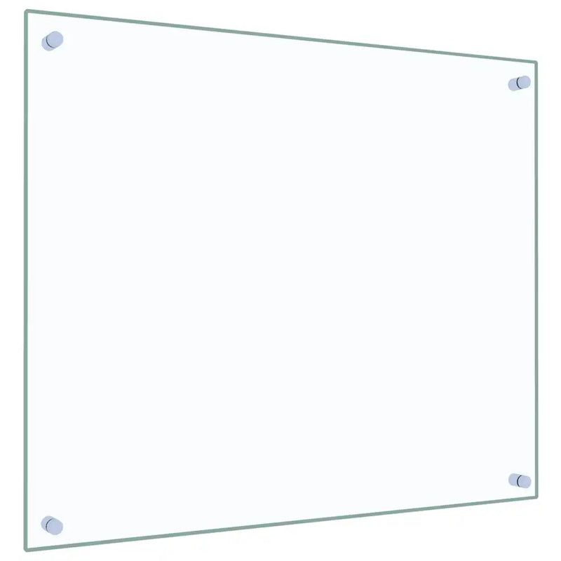 Kitchen Backsplash Transparent 70x60 cm Tempered Glass