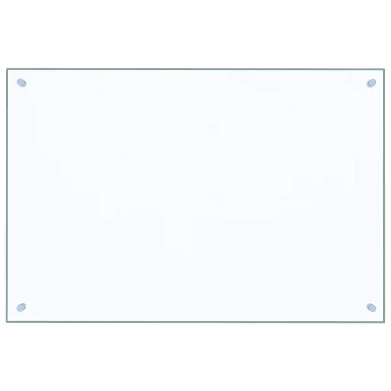 Kitchen Backsplash Transparent 90x60 cm Tempered Glass