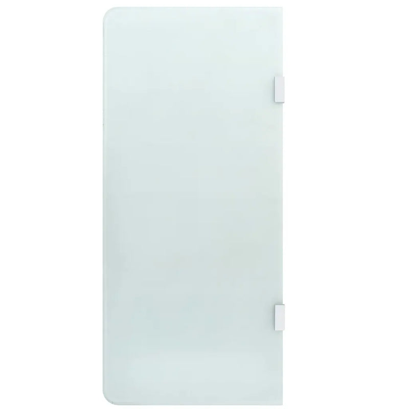 Wall-mounted Urinal Privacy Screen 90x40 cm Tempered Glass